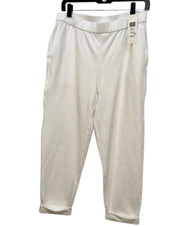 Eileen Fisher Pants - Eileen Fisher petite NEW NWT white slim cropped pants M